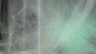 Fantezi kaotik renkli fraktal desen. Soyut Fraktal şekiller. 3D render resimde arka plan veya duvar kağıdı