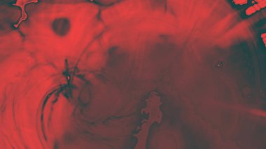 Fantezi kaotik renkli fraktal desen. Soyut Fraktal şekiller. 3D render resimde arka plan veya duvar kağıdı