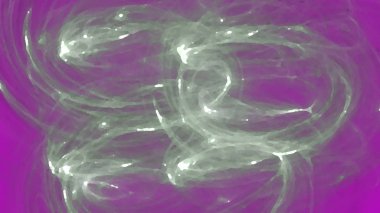 Fantezi kaotik renkli fraktal desen. Soyut Fraktal şekiller. 3D render resimde arka plan veya duvar kağıdı