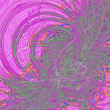 Fantezi kaotik renkli fraktal desen. Soyut Fraktal şekiller. 3D render resimde arka plan veya duvar kağıdı