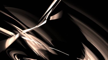 Fantezi kaotik renkli fraktal desen. Soyut Fraktal şekiller. 3D render resimde arka plan veya duvar kağıdı