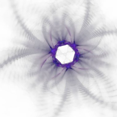 Fantezi kaotik renkli fraktal desen. Soyut Fraktal şekiller. 3D render resimde arka plan veya duvar kağıdı