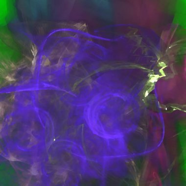 Fantezi kaotik renkli fraktal desen. Soyut Fraktal şekiller. 3D render resimde arka plan veya duvar kağıdı