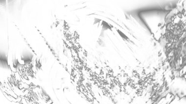 Fantezi kaotik renkli fraktal desen. Soyut Fraktal şekiller. 3D render resimde arka plan veya duvar kağıdı