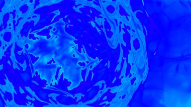 Fantezi kaotik renkli fraktal desen. Soyut Fraktal şekiller. 3D render resimde arka plan veya duvar kağıdı