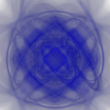 Fantezi kaotik renkli fraktal desen. Soyut Fraktal şekiller. 3D render resimde arka plan veya duvar kağıdı