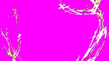 Fantezi kaotik renkli fraktal desen. Soyut Fraktal şekiller. 3D render resimde arka plan veya duvar kağıdı