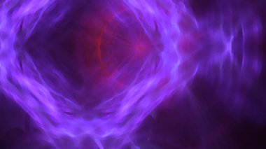 Fantezi kaotik renkli fraktal desen. Soyut Fraktal şekiller. 3D render resimde arka plan veya duvar kağıdı