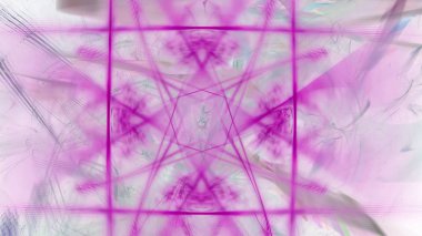 Fantezi kaotik renkli fraktal desen. Soyut Fraktal şekiller. 3D render resimde arka plan veya duvar kağıdı