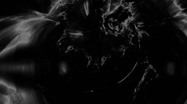 Fantezi kaotik renkli fraktal desen. Soyut Fraktal şekiller. 3D render resimde arka plan veya duvar kağıdı