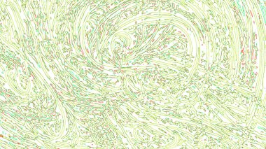 Fantezi kaotik renkli fraktal desen. Soyut Fraktal şekiller. 3D render resimde arka plan veya duvar kağıdı