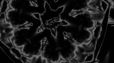 Fantezi kaotik renkli fraktal desen. Soyut Fraktal şekiller. 3D render resimde arka plan veya duvar kağıdı