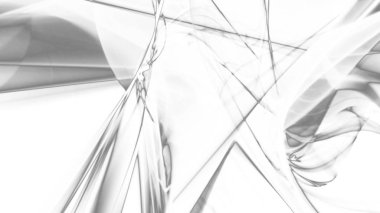 Fantezi kaotik renkli fraktal desen. Soyut Fraktal şekiller. 3D render resimde arka plan veya duvar kağıdı