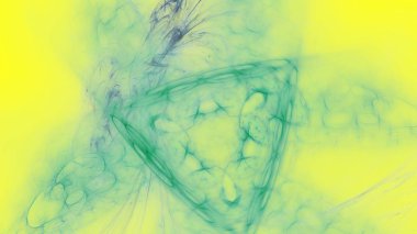 Fantezi kaotik renkli fraktal desen. Soyut Fraktal şekiller. 3D render resimde arka plan veya duvar kağıdı