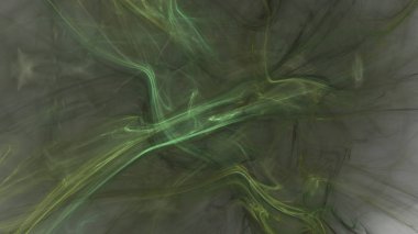 Fantezi kaotik renkli fraktal desen. Soyut Fraktal şekiller. 3D render resimde arka plan veya duvar kağıdı