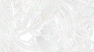 Fantezi kaotik renkli fraktal desen. Soyut Fraktal şekiller. 3D render resimde arka plan veya duvar kağıdı