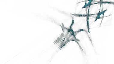 Fantezi kaotik renkli fraktal desen. Soyut Fraktal şekiller. 3D render resimde arka plan veya duvar kağıdı