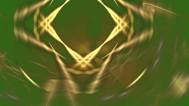 Fantezi kaotik renkli fraktal desen. Soyut Fraktal şekiller. 3D render resimde arka plan veya duvar kağıdı