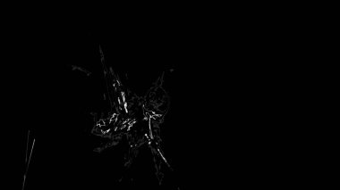 Fantezi kaotik renkli fraktal desen. Soyut Fraktal şekiller. 3D render resimde arka plan veya duvar kağıdı