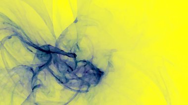 Fantezi kaotik renkli fraktal desen. Soyut Fraktal şekiller. 3D render resimde arka plan veya duvar kağıdı