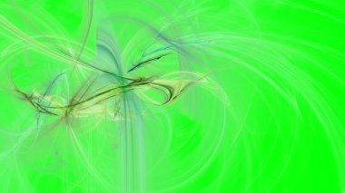 Fantezi kaotik renkli fraktal desen. Soyut Fraktal şekiller. 3D render resimde arka plan veya duvar kağıdı