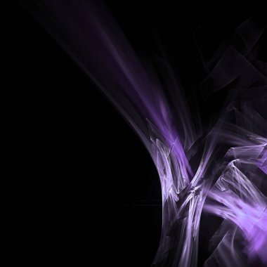 Fantezi kaotik renkli fraktal desen. Soyut Fraktal şekiller. 3D render resimde arka plan veya duvar kağıdı