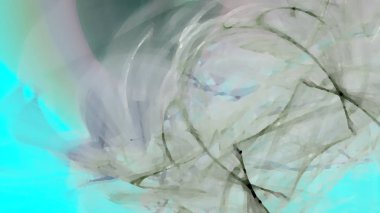 Fantezi kaotik renkli fraktal desen. Soyut Fraktal şekiller. 3D render resimde arka plan veya duvar kağıdı