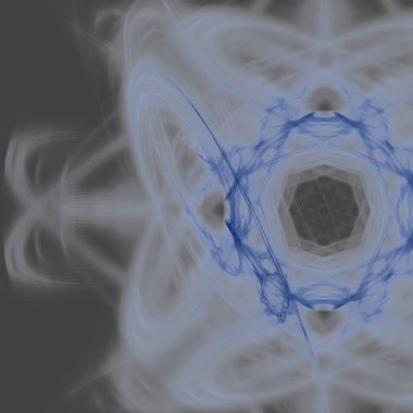 Fantezi kaotik renkli fraktal desen. Soyut Fraktal şekiller. 3D render resimde arka plan veya duvar kağıdı