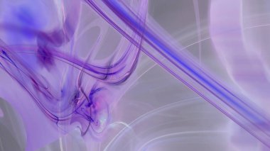 Fantezi kaotik renkli fraktal desen. Soyut Fraktal şekiller. 3D render resimde arka plan veya duvar kağıdı