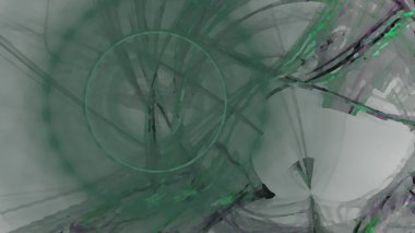 Fantezi kaotik renkli fraktal desen. Soyut Fraktal şekiller. 3D render resimde arka plan veya duvar kağıdı