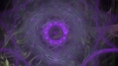 Fantezi kaotik renkli fraktal desen. Soyut Fraktal şekiller. 3D render resimde arka plan veya duvar kağıdı