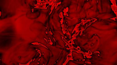 Fantezi kaotik renkli fraktal desen. Soyut Fraktal şekiller. 3D render resimde arka plan veya duvar kağıdı