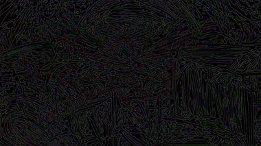 Fantezi kaotik renkli fraktal desen. Soyut Fraktal şekiller. 3D render resimde arka plan veya duvar kağıdı