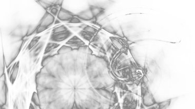 Fantezi kaotik renkli fraktal desen. Soyut Fraktal şekiller. 3D render resimde arka plan veya duvar kağıdı