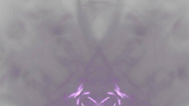 Fantezi kaotik renkli fraktal desen. Soyut Fraktal şekiller. 3D render resimde arka plan veya duvar kağıdı