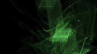 Fantezi kaotik renkli fraktal desen. Soyut Fraktal şekiller. 3D render resimde arka plan veya duvar kağıdı