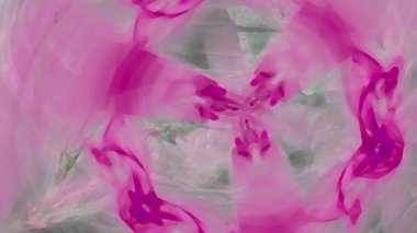 Fantezi kaotik renkli fraktal desen. Soyut Fraktal şekiller. 3D render resimde arka plan veya duvar kağıdı