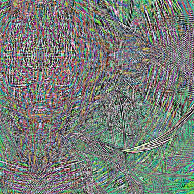 Fantezi kaotik renkli fraktal desen. Soyut Fraktal şekiller. 3D render resimde arka plan veya duvar kağıdı