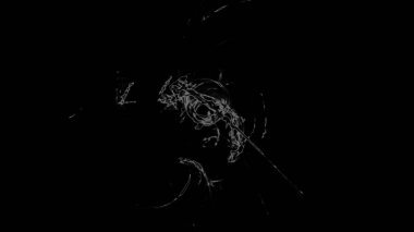 Fantezi kaotik renkli fraktal desen. Soyut Fraktal şekiller. 3D render resimde arka plan veya duvar kağıdı