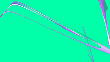 Fantezi kaotik renkli fraktal desen. Soyut Fraktal şekiller. 3D render resimde arka plan veya duvar kağıdı