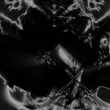 Fantezi kaotik renkli fraktal desen. Soyut Fraktal şekiller. 3D render resimde arka plan veya duvar kağıdı