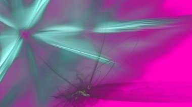 Fantezi kaotik renkli fraktal desen. Soyut Fraktal şekiller. 3D render resimde arka plan veya duvar kağıdı