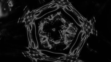 Fantezi kaotik renkli fraktal desen. Soyut Fraktal şekiller. 3D render resimde arka plan veya duvar kağıdı