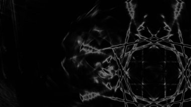 Fantezi kaotik renkli fraktal desen. Soyut Fraktal şekiller. 3D render resimde arka plan veya duvar kağıdı