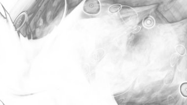 Fantezi kaotik renkli fraktal desen. Soyut Fraktal şekiller. 3D render resimde arka plan veya duvar kağıdı