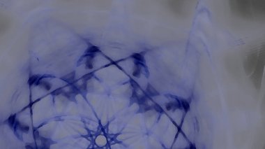 Fantezi kaotik renkli fraktal desen. Soyut Fraktal şekiller. 3D render resimde arka plan veya duvar kağıdı