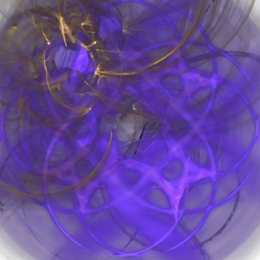 Fantezi kaotik renkli fraktal desen. Soyut Fraktal şekiller. 3D render resimde arka plan veya duvar kağıdı