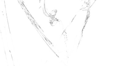 Fantezi kaotik renkli fraktal desen. Soyut Fraktal şekiller. 3D render resimde arka plan veya duvar kağıdı