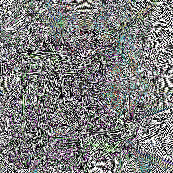 Fantasie chaotische kleurrijke fractale patroon. Abstracte fractale vormen. 3D rendering afbeelding achtergrond of behang — Stockfoto