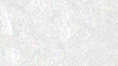 Fantezi kaotik renkli fraktal desen. Soyut Fraktal şekiller. 3D render resimde arka plan veya duvar kağıdı